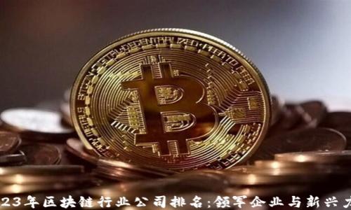 
2023年区块链行业公司排名：领军企业与新兴力量