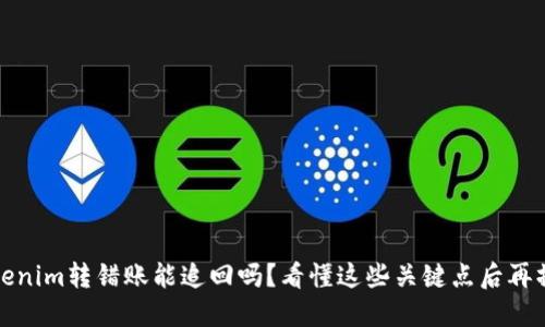 Tokenim转错账能追回吗？看懂这些关键点后再操作