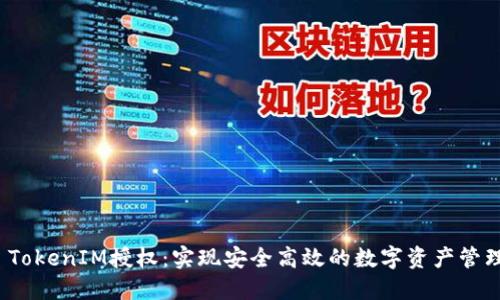 TokenIM授权:实现安全高效的数字资产管理